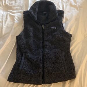 Patagonia Charcoal Fleece Vest